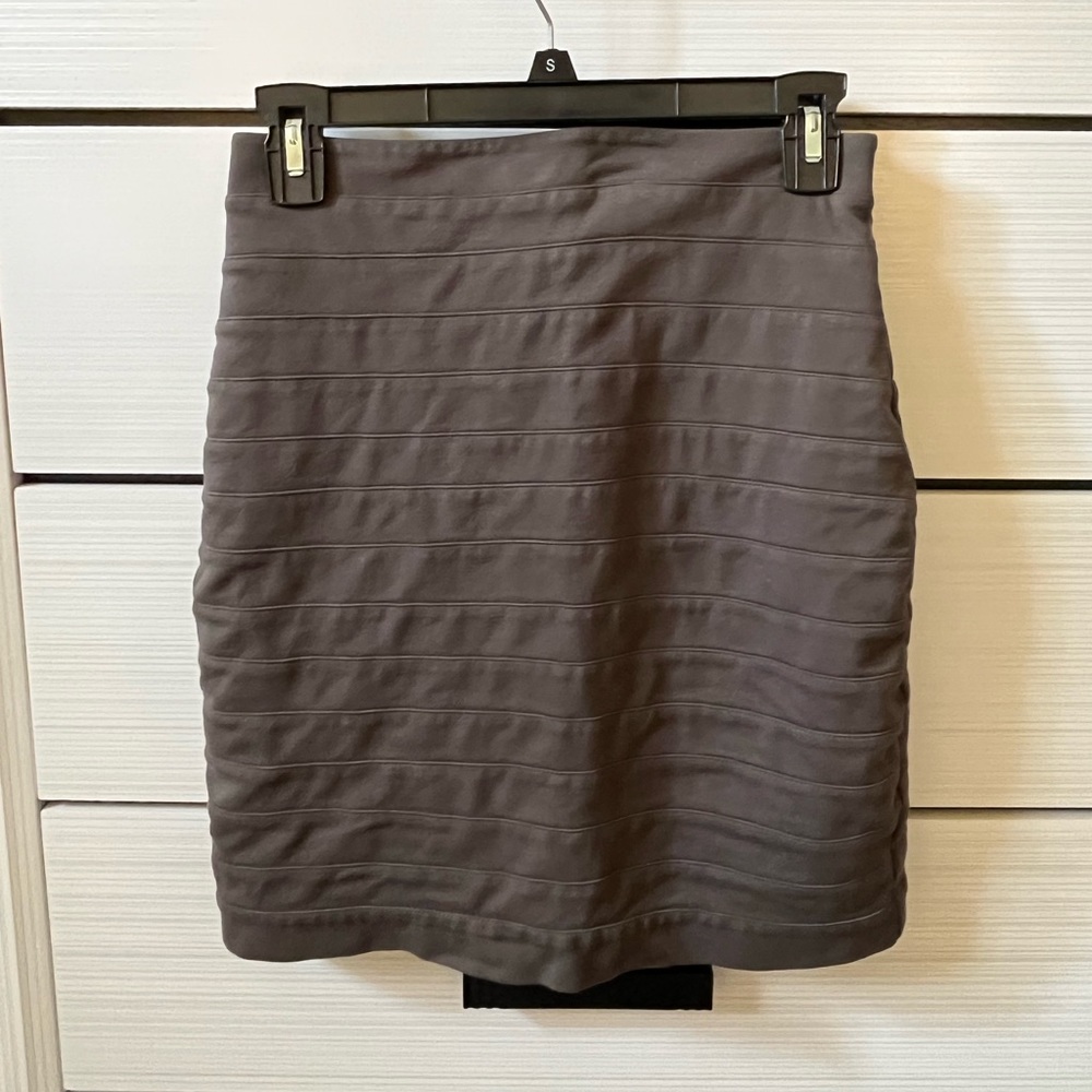 Olive green Express pencil skirt